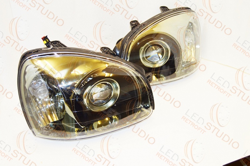 Биксеноновые фары Hyundai Santa Fe 01-06 